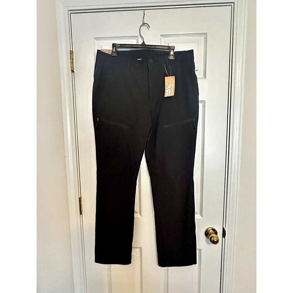 Eddie Bauer Flexion Fleece Lined 2.0 Pants Women's Size 14 Black NEW - Picture 4 of 16